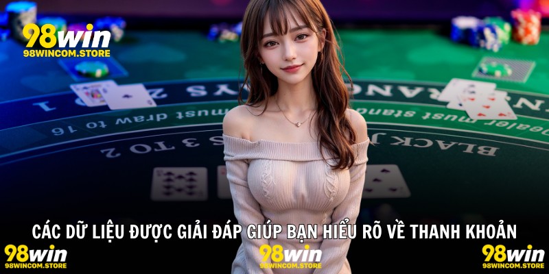 Các dữ liệu được giải đáp giúp bạn hiểu rõ về thanh khoản